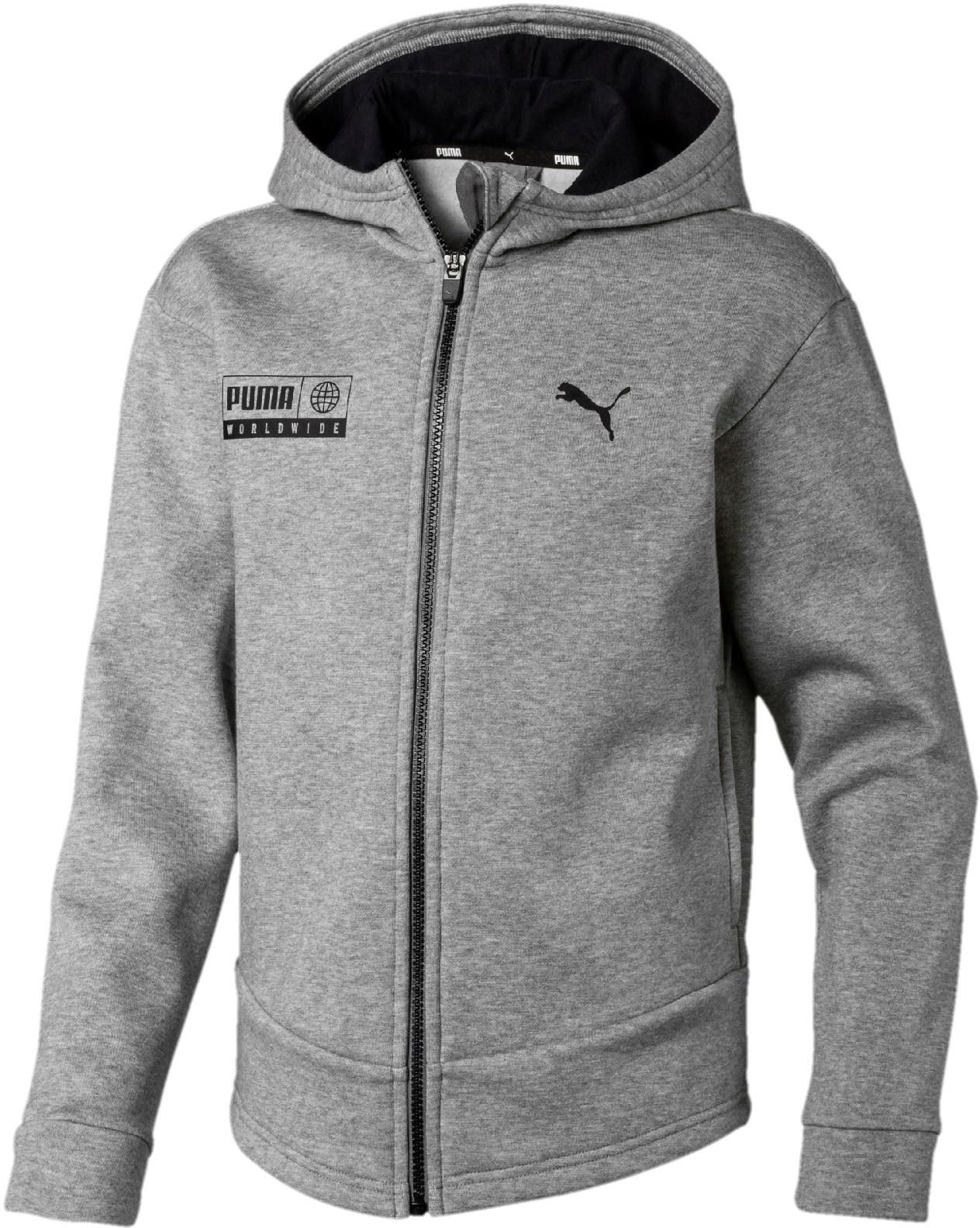 puma sweatjacke damen grau