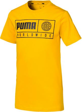 PUMA Alpha T-Shirt Kinder sulphur