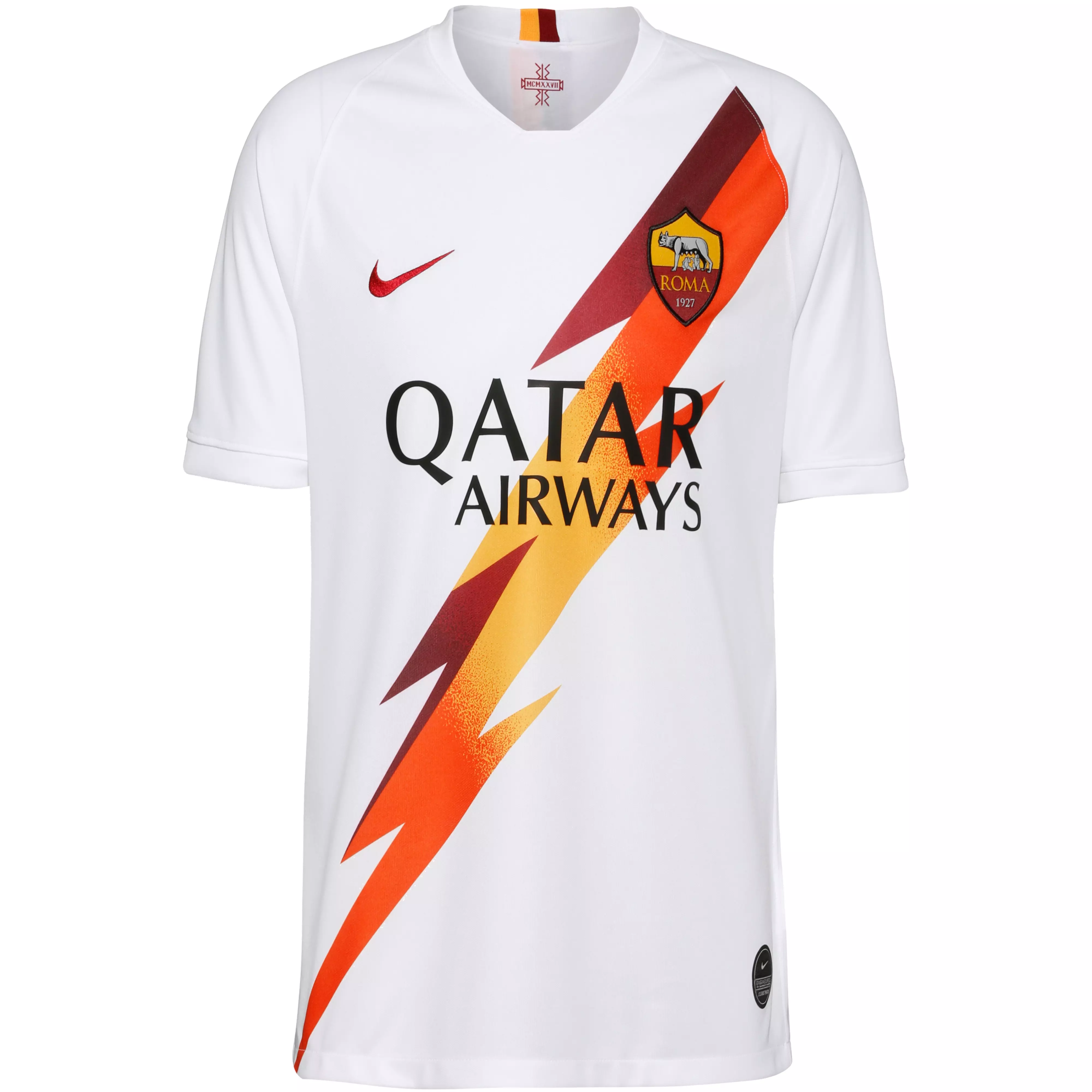 Nike As Rom 19 20 Auswarts Trikot Herren White Team Crimson Im Online Shop Von Sportscheck Kaufen