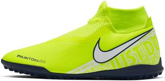 Nike PHANTOM VSN ACADEMY DF TF Fu&szlig;ballschuhe volt-white-volt-obsidian