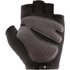 Rückansicht von Nike Essential Fingerlose Handschuhe Damen black-white