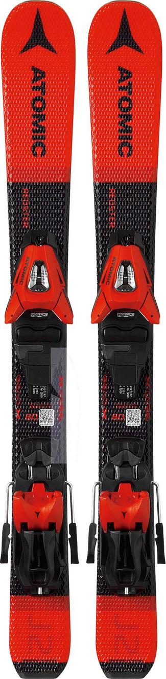 ATOMIC REDSTER J2 70-90 + C 5 GW Race Carver Kinder red black