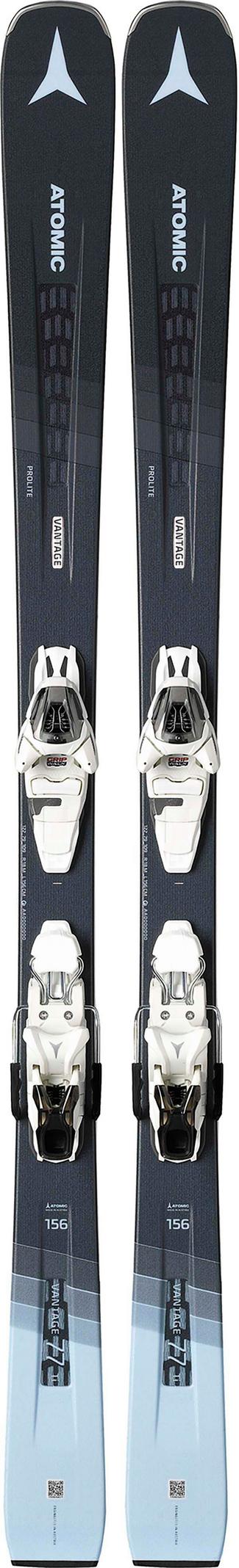 ATOMIC VANTAGE WMN 77 TI + L 10 GW Race Carver Damen grey black-blue