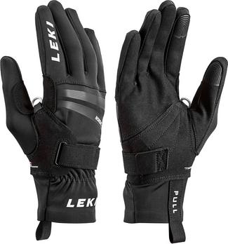 LEKI HS Nordic Slope Shark Langlaufhandschuhe schwarz