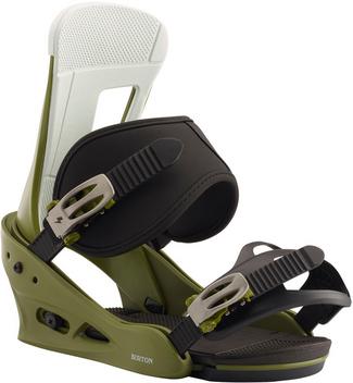 Burton Freestyle Snowboardbindung Herren camp on green