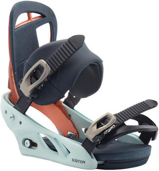 Burton Scribe Snowboardbindung Damen wood grain jane