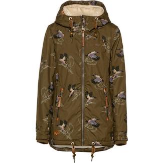 Ragwear Zuzka Glaid Kapuzenjacke Damen olive