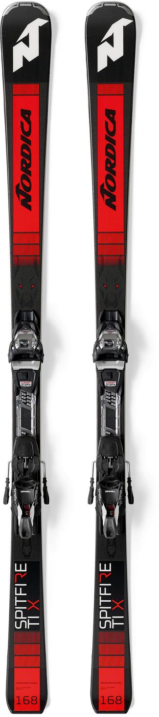 Nordica DOBERM.SPITF.TIXFDT+TP2LIGHT11 Race Carver Herren black-red