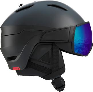 Salomon Driver Photo CD Skihelm black-aw red