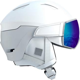Salomon Mirage Photo CD Skihelm white-aw red