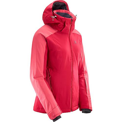 Salomon Brilliant Skijacke Damen rio red garnet rose im Online Shop von SportScheck kaufen Salomon Brilliant Skijacke Damen rio red garnet rose im Online Shop von SportScheck kaufen
