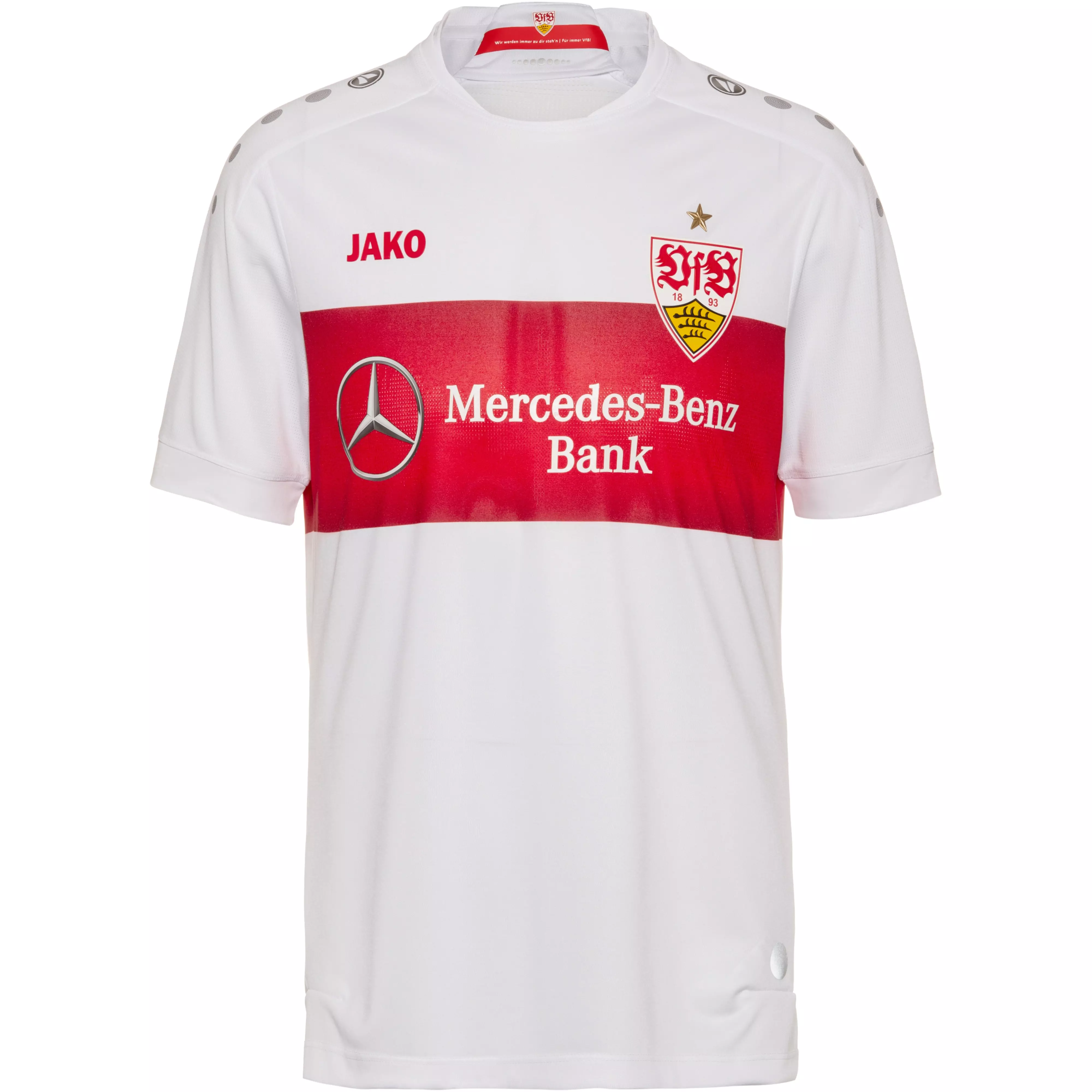 Jako Vfb Stuttgart 19 20 Heim Trikot Herren Weiss Im Online Shop Von Sportscheck Kaufen