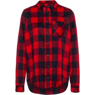 Jack Wolfskin HOLMSTAD Langarmbluse Damen ruby red check
