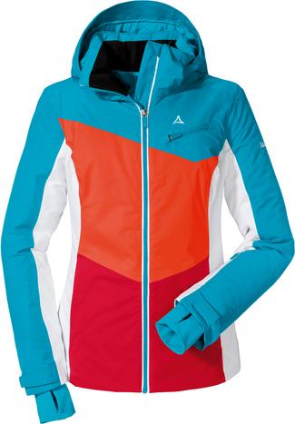 Sch&ouml;ffel Schladming Skijacke Damen rot-blau