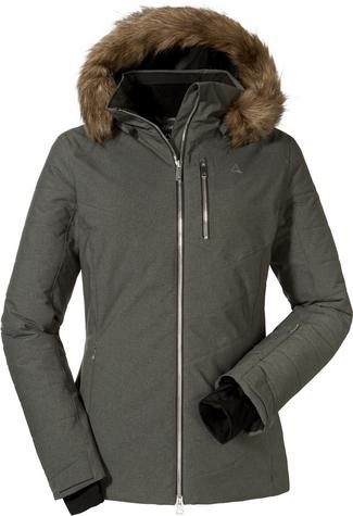 Sch&ouml;ffel Planica Skijacke Damen asphalt