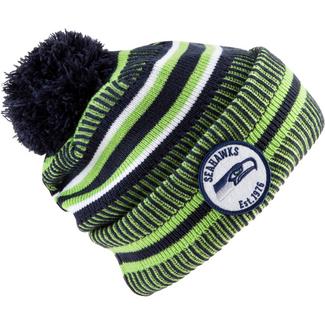 New Era Seattle Seahawks Bommelm&uuml;tze green-blue otc