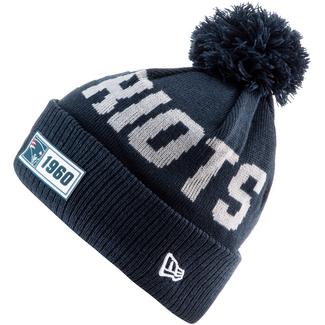 New Era New England Patriots Bommelm&uuml;tze oceanside blue