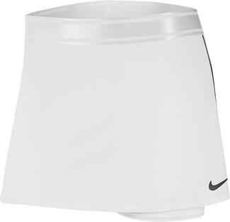 Nike W NKCT DRY SKIRT STR Tennisrock Damen white-black-white-black