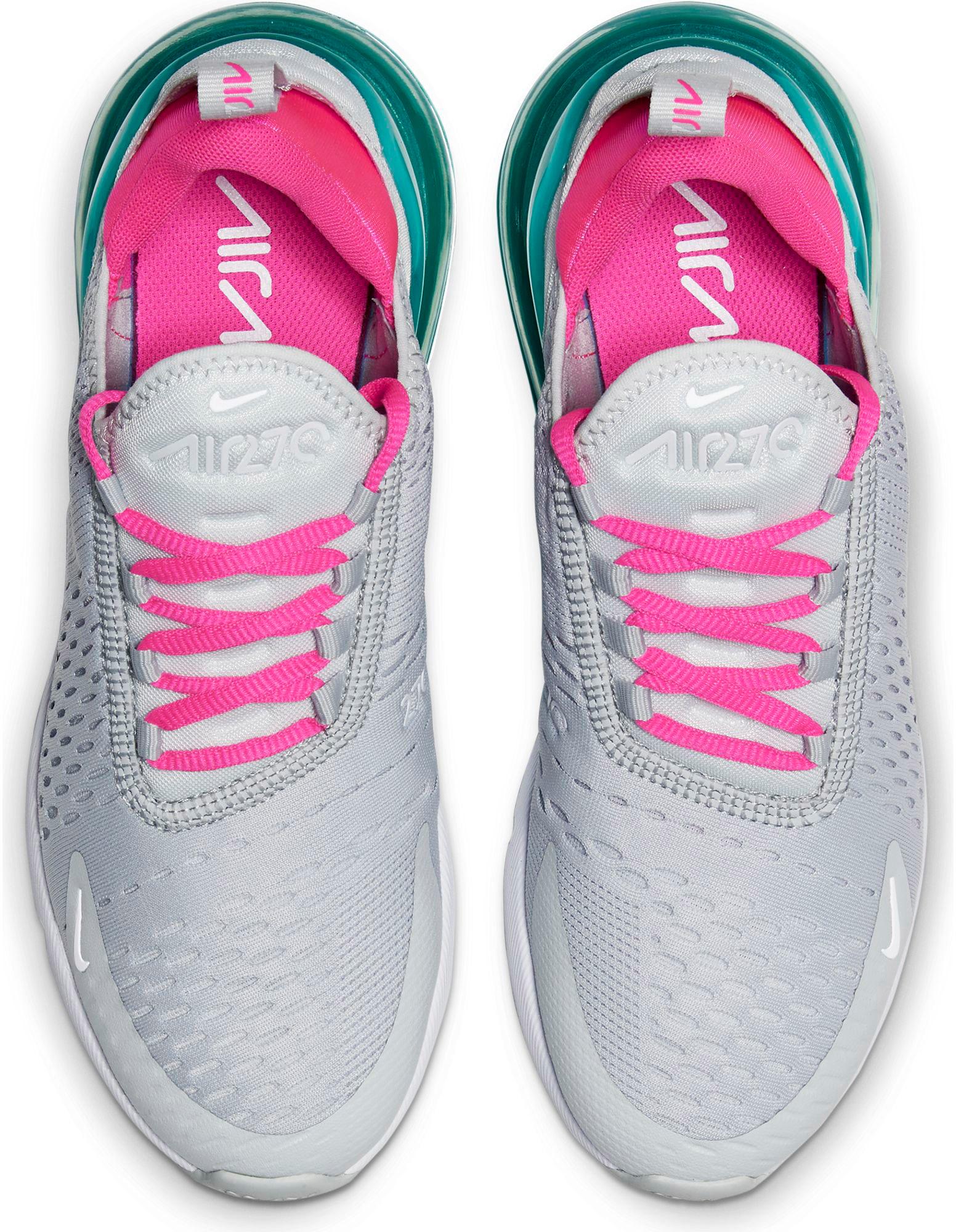 nike white with pink