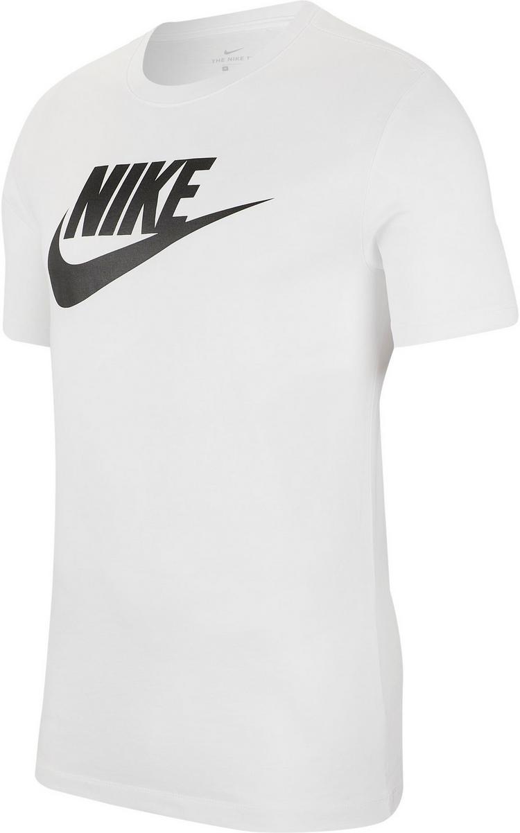 Nike Nike NSW Icon Futura T-Shirt Herren - white-black - 0 | SportScheck