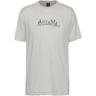 OCK Printshirt Herren hellgrau