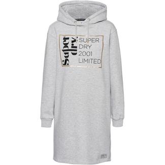 Superdry Scandi Langarmkleid Damen grey marl