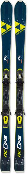 Fischer RC One 74 mit RS10 GW Carving Ski - blau-gelb