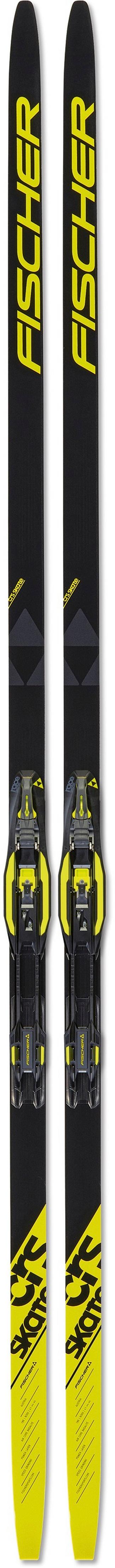 Fischer CRS SKATE + BDG RACE SKATE IFP Skateski schwarz-gelb
