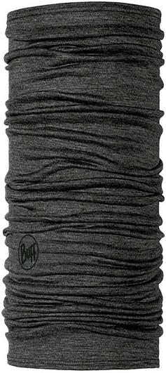 BUFF Merino Lightweight Multifunktionstuch solid grey