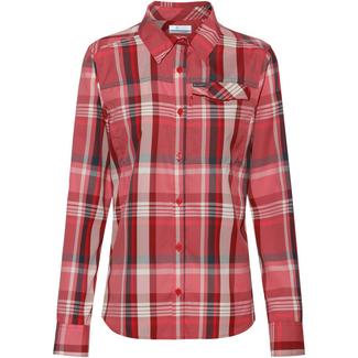 Columbia Silver Ridge 2.0 Funktionsbluse Damen red lily plaid