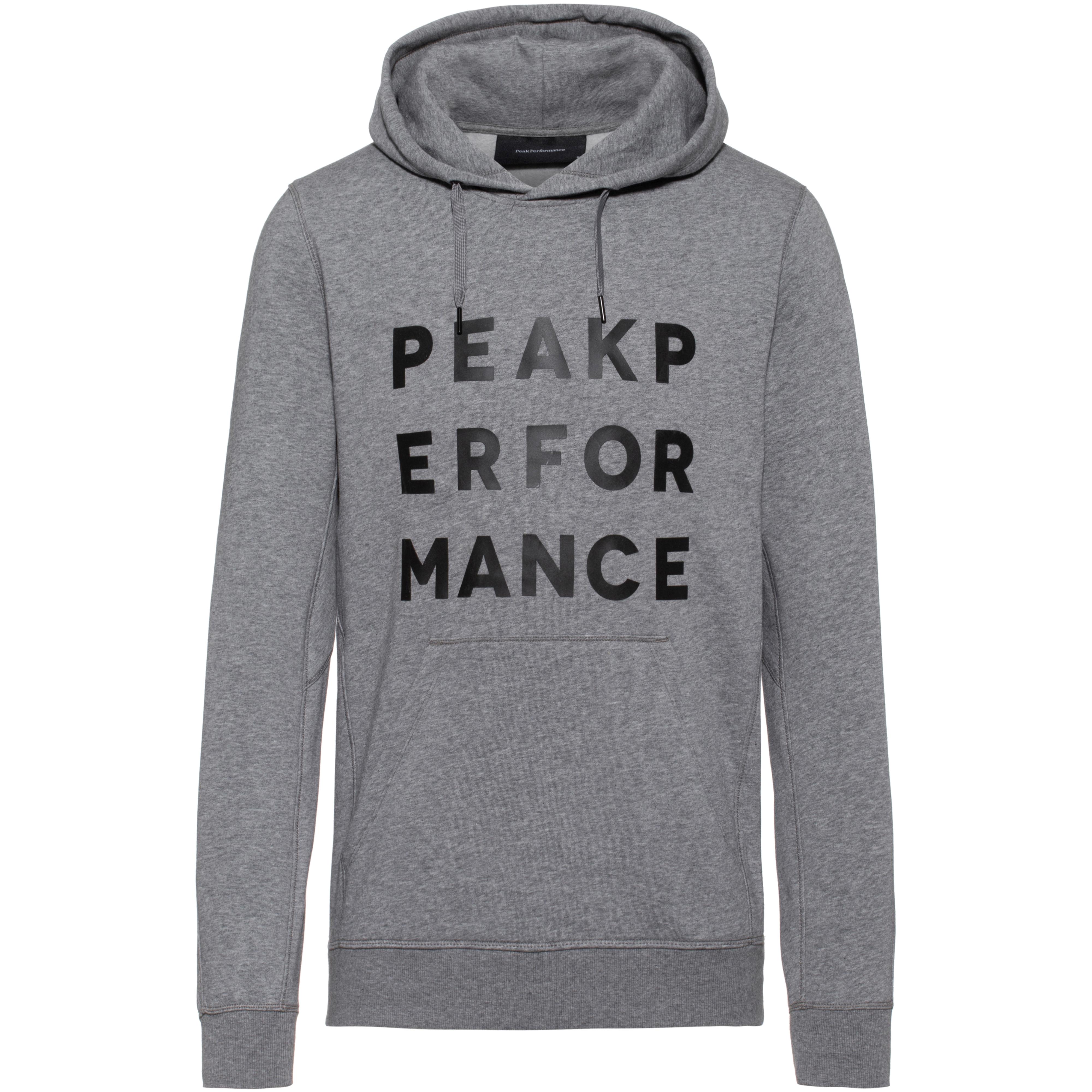 peak performance hoodie grey