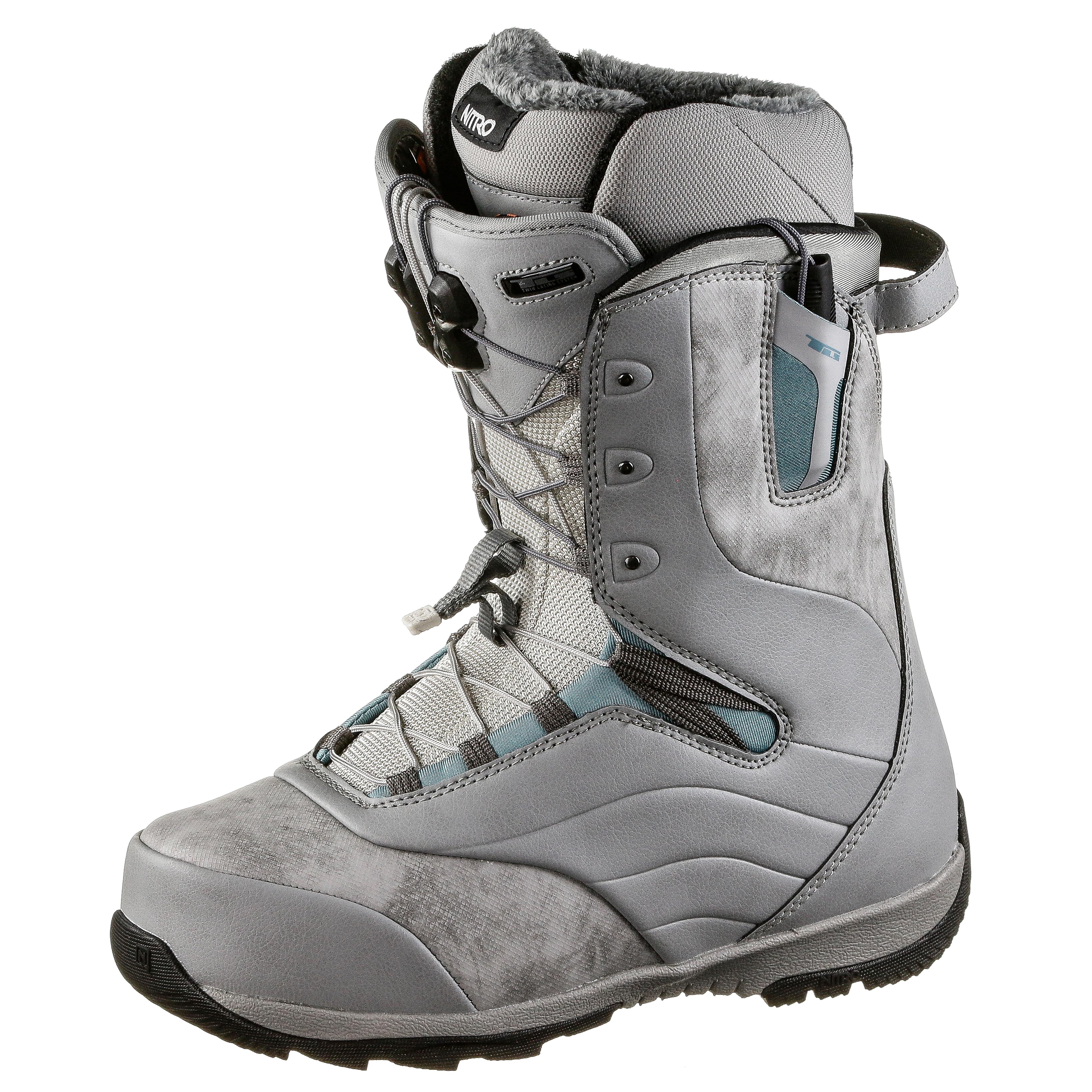 Nitro Snowboards Crown TLS Snowboard Boots Damen greysteel blue im