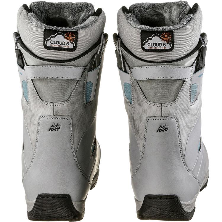Nitro Snowboards Nitro Snowboards Crown TLS Snowboard Boots Damen - grey-steel blue - 0 | SportScheck