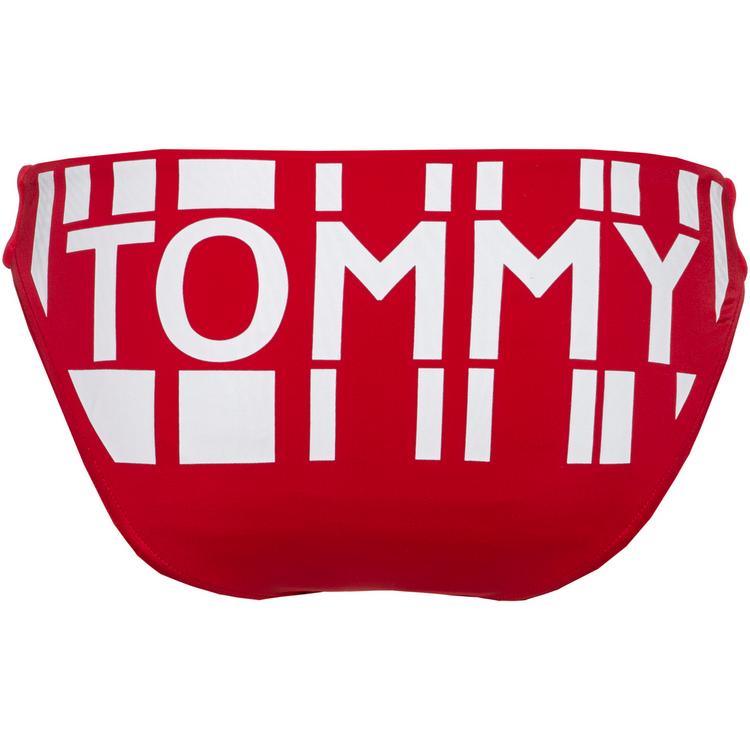 Tommy Hilfiger Tommy Hilfiger Tommy Block Bikini Hose Damen - tango red - 0 | SportScheck