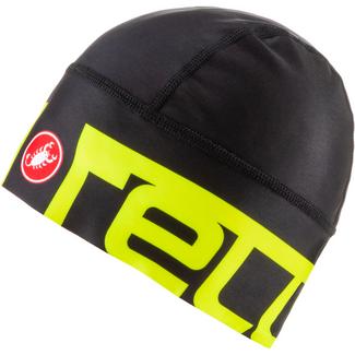castelli VIVA 2 THERMO Helmm&uuml;tze black-yellow fluo