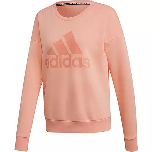 Adidas Mh Bos Sweatshirt Damen Glow Pink Im Online Shop Von Sportscheck Kaufen