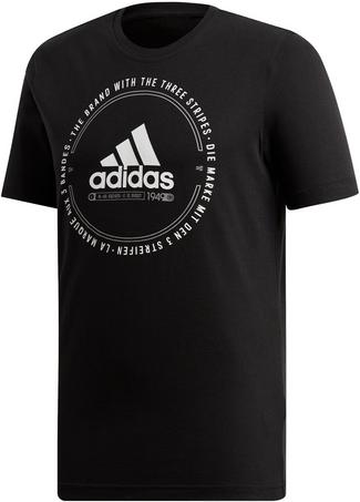 adidas MH EMBLEM T-Shirt Herren black