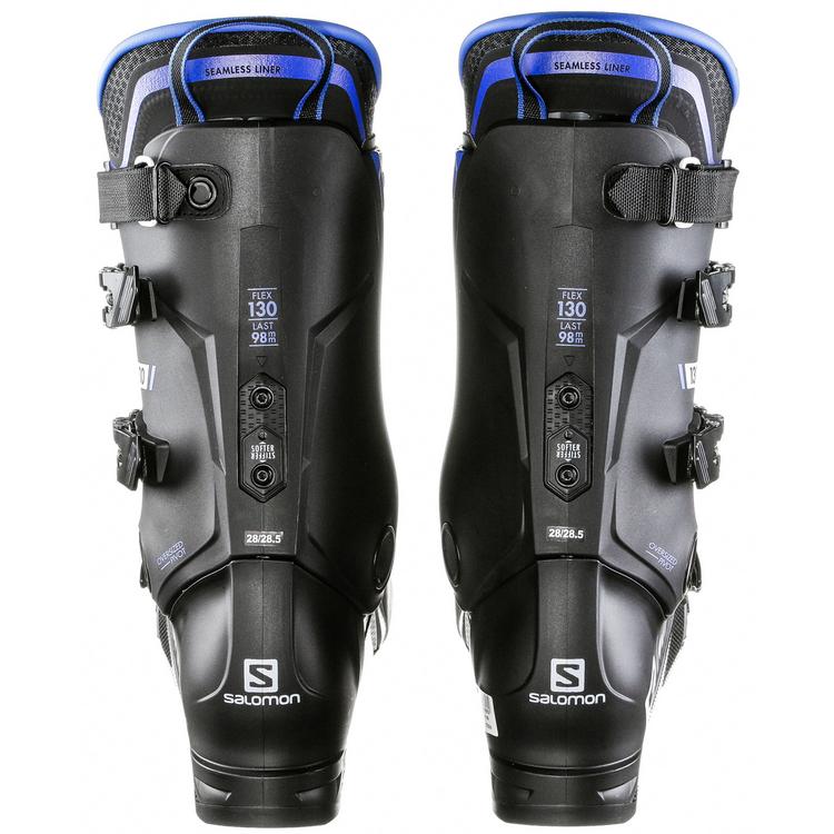 Salomon Salomon S/MAX 130 Skischuhe - black-raceblue - 0 | SportScheck