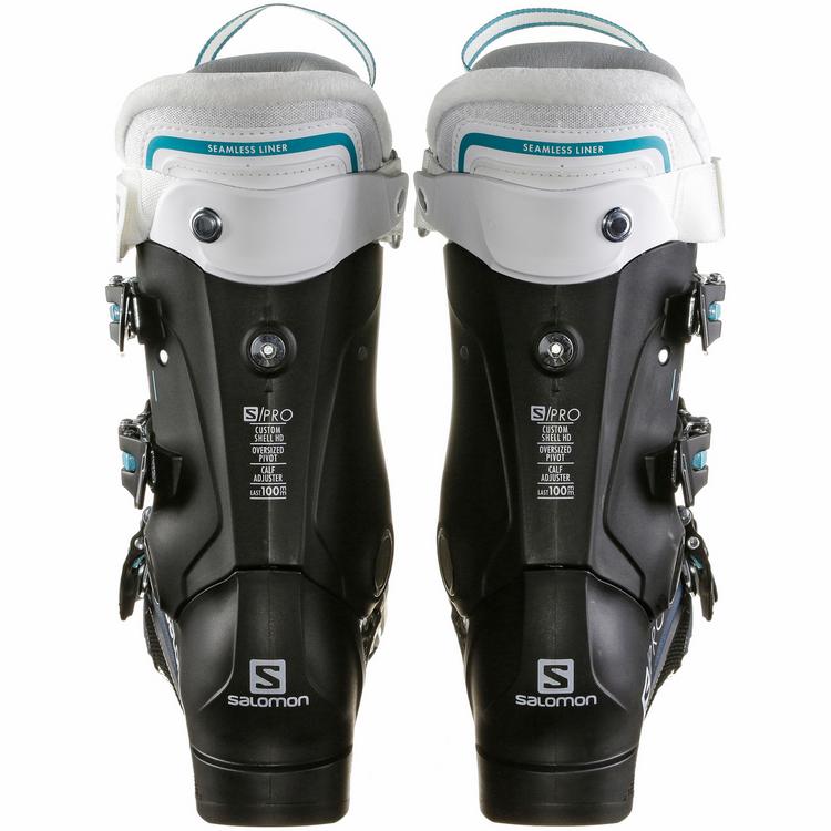 Salomon Salomon S/PRO X80 W CS Skischuhe Damen - black-white-blue - 0 | SportScheck