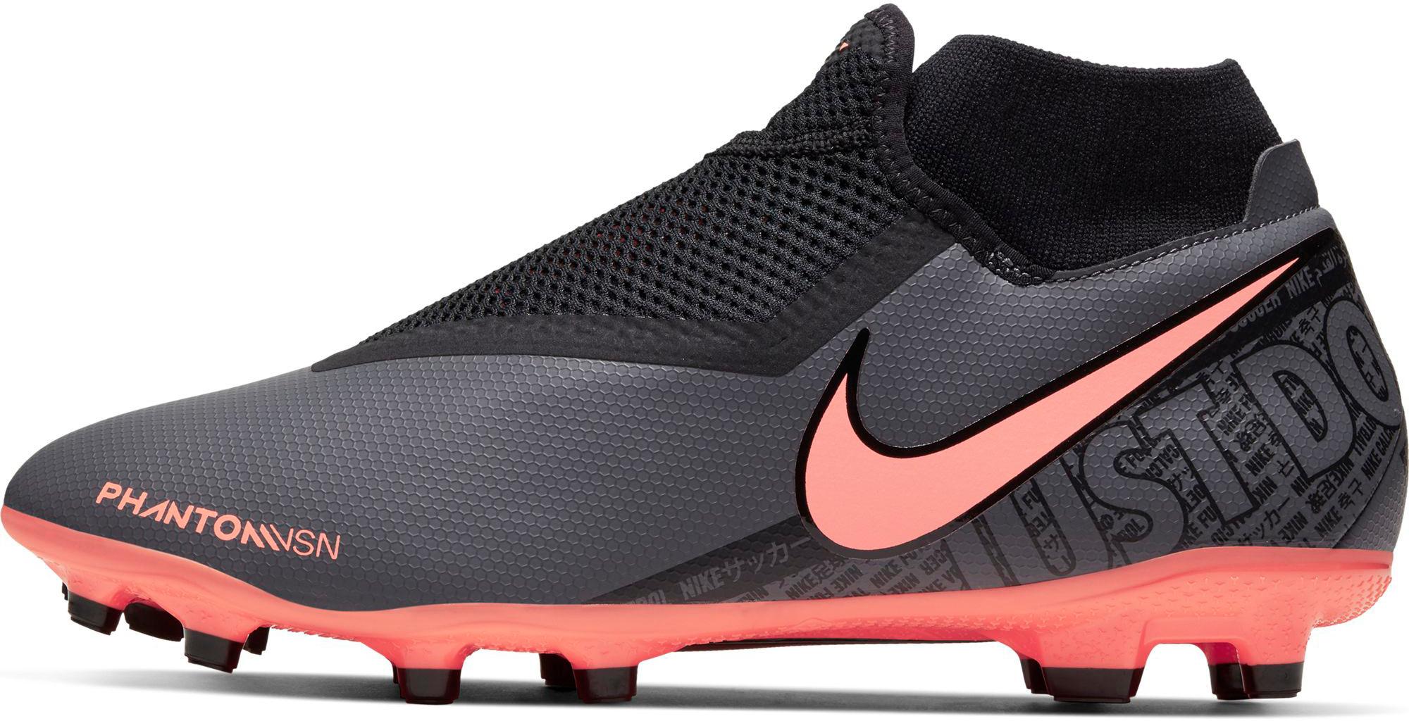 NIKE JR PHANTOM VSN ACADEMY DF FG BLACK .