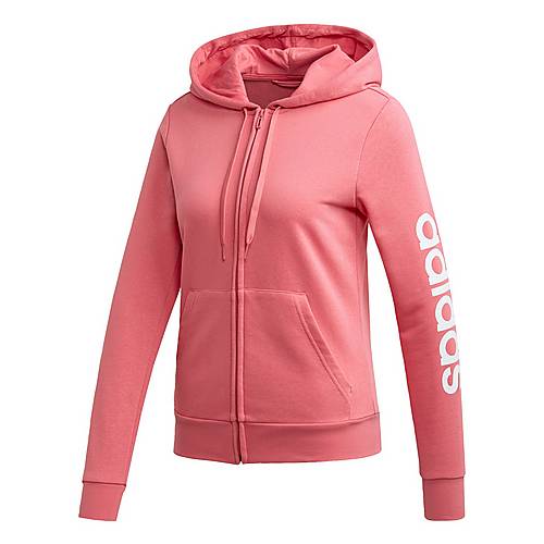 adidas Essentials Linear Kapuzenjacke Sweatjacke Damen Bliss Pink White im Online Shop von SportScheck kaufen adidas Essentials Linear Kapuzenjacke Sweatjacke Damen Bliss Pink White im Online Shop von SportScheck kaufen