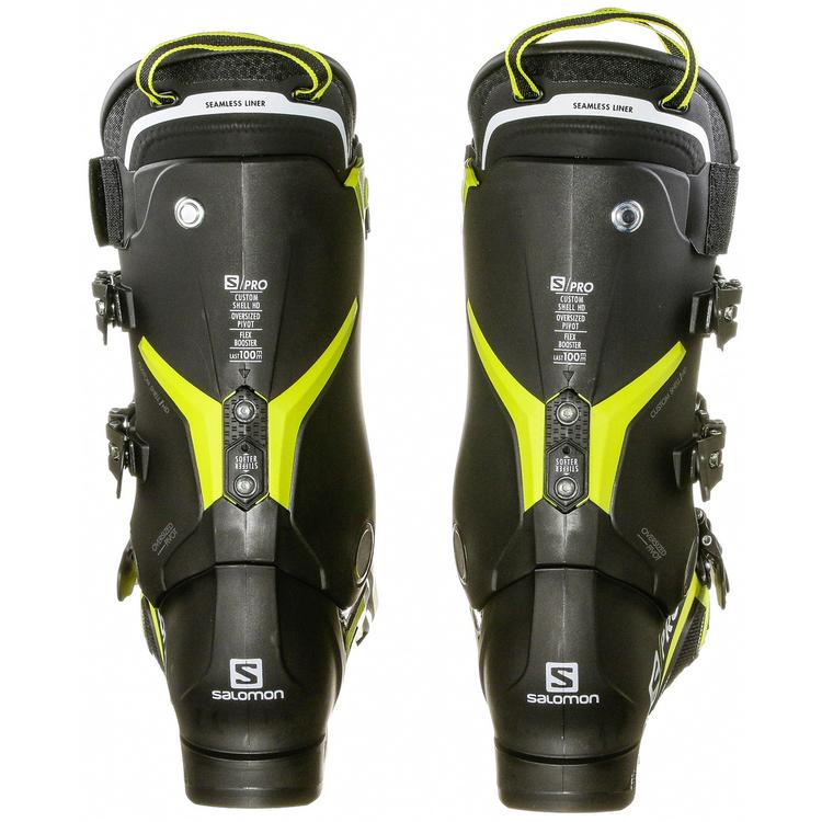 Salomon Salomon S/PRO 110 Skischuhe - black-yellow - 0 | SportScheck