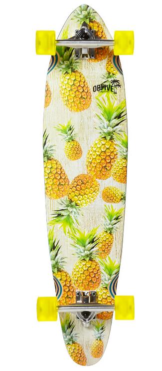 OBFive OBFive Longboards Pineapple Vibes 38" Longboard bunt