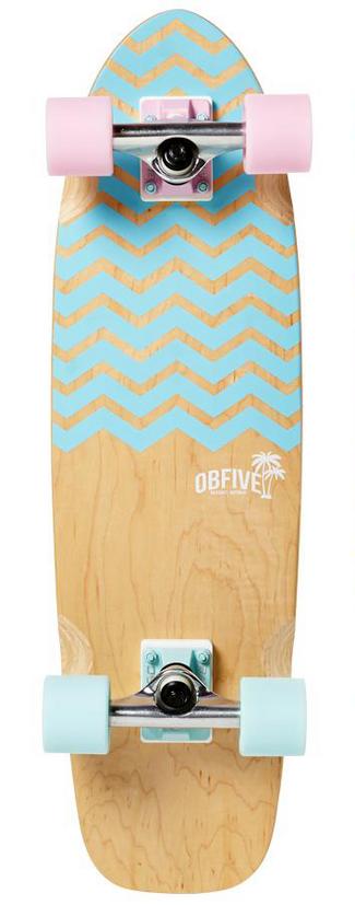OBFive OBFive Cruisers Chevron 28" Longboard bunt