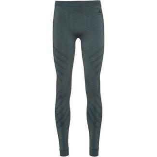 Odlo Merino Funktionsunterhose Herren agave green melange