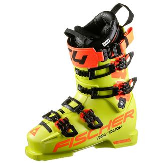 Fischer RC4 Curv 130 Vacuum Skischuhe Herren gelb-orange