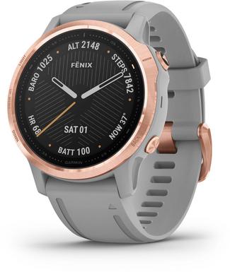 Garmin FENIX 6S SAPPHIRE Sportuhr grau/rosegold