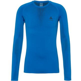 Odlo Bl Top Crew Neck L/S Performance Warm Funktionsshirt Herren directoire blue-black