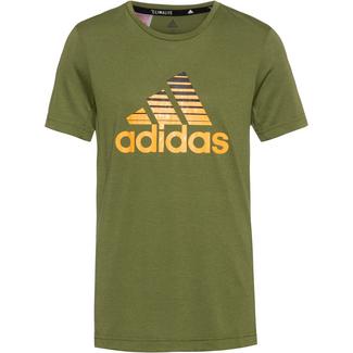 adidas Prime Funktionsshirt Kinder tech-olive