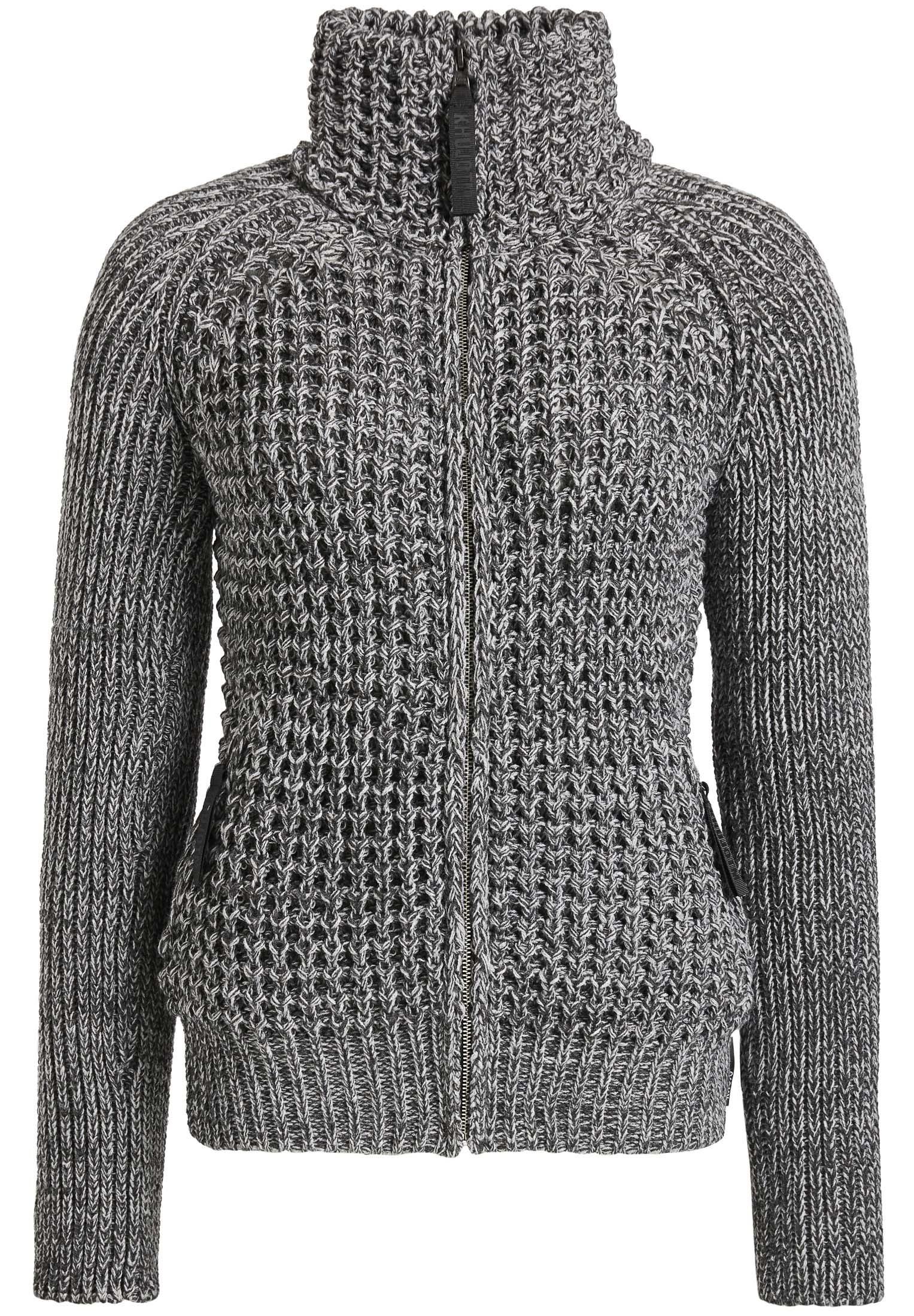 Khujo Levia Strickjacke Damen Grau Im Online Shop Von Sportscheck Kaufen